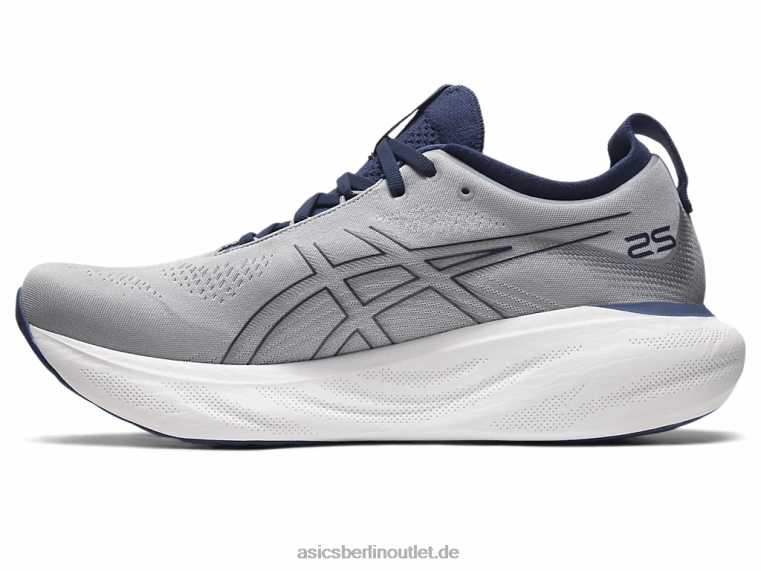 Gel-Nimbus 25 BL4N9Asics Blattgestein/Indigoblau