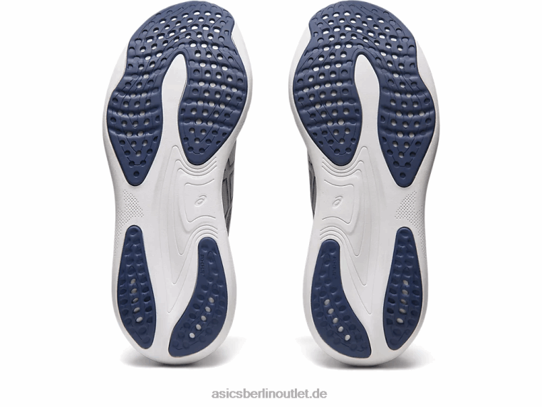 Gel-Nimbus 25 breit BL4N338Asics Blattgestein/Indigoblau
