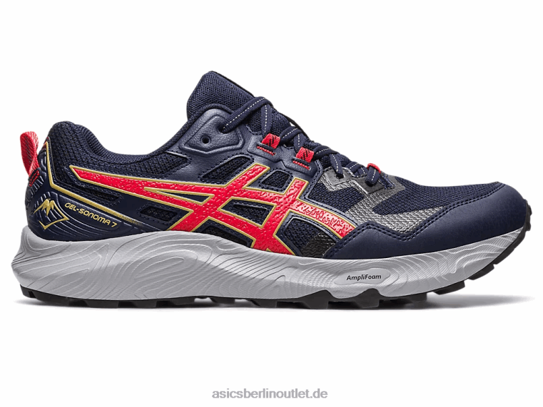 Gel-Sonoma 7 BL4N116Asics Mitternacht/elektrisches Rot
