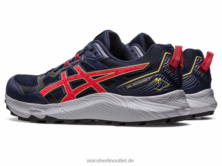 Gel-Sonoma 7 BL4N116Asics Mitternacht/elektrisches Rot