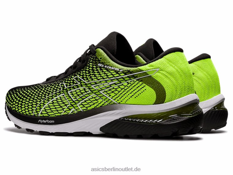Gel-Stratus 2 gestrickt BL4N686Asics Sicherheitsgelb/Schwarz