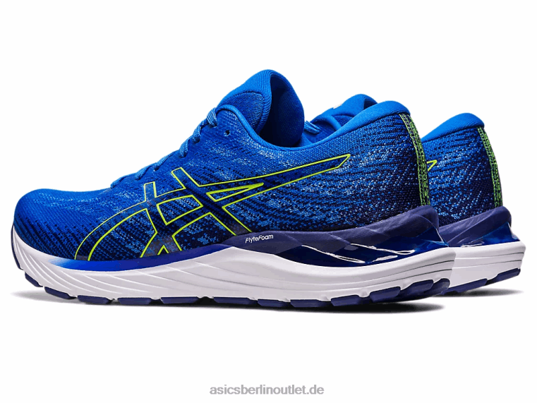 Gel-Stratus 3 gestrickt BL4N248Asics elektrisches Blau/Sicherheitsgelb