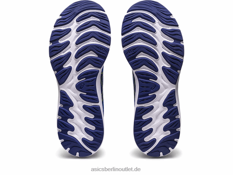 Gel-Stratus 3 gestrickt BL4N248Asics elektrisches Blau/Sicherheitsgelb