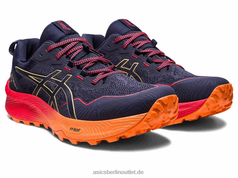 Gel-Trabuco 11 BL4N250Asics Indigoblau/Olivenöl