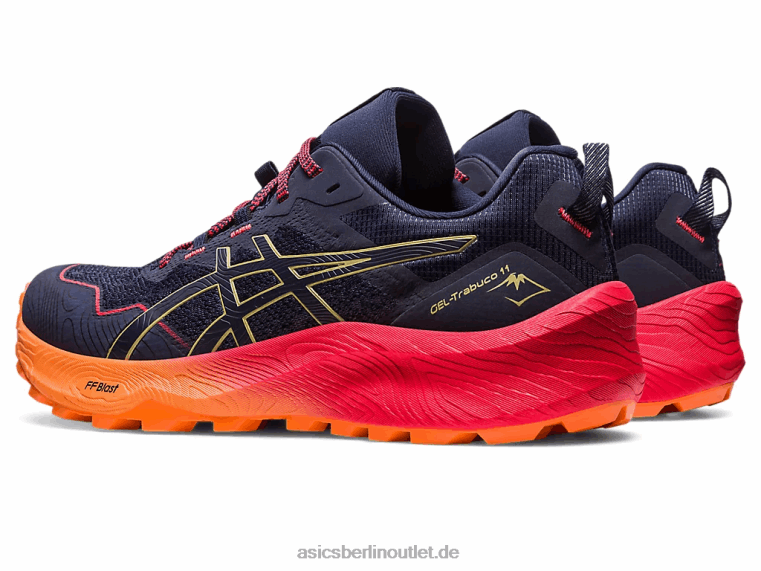 Gel-Trabuco 11 BL4N250Asics Indigoblau/Olivenöl