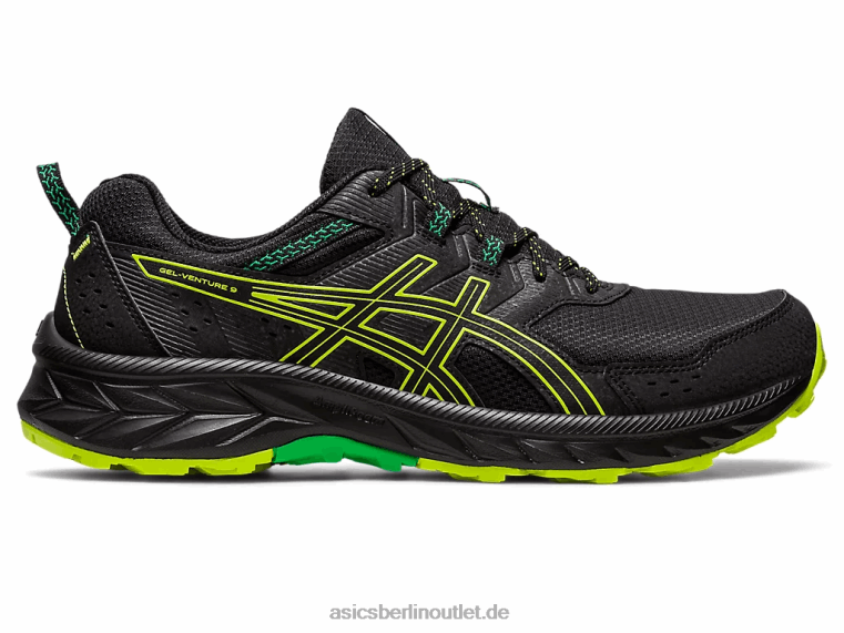 Gel-Venture 9 BL4N111Asics Schwarz/Limettenschale