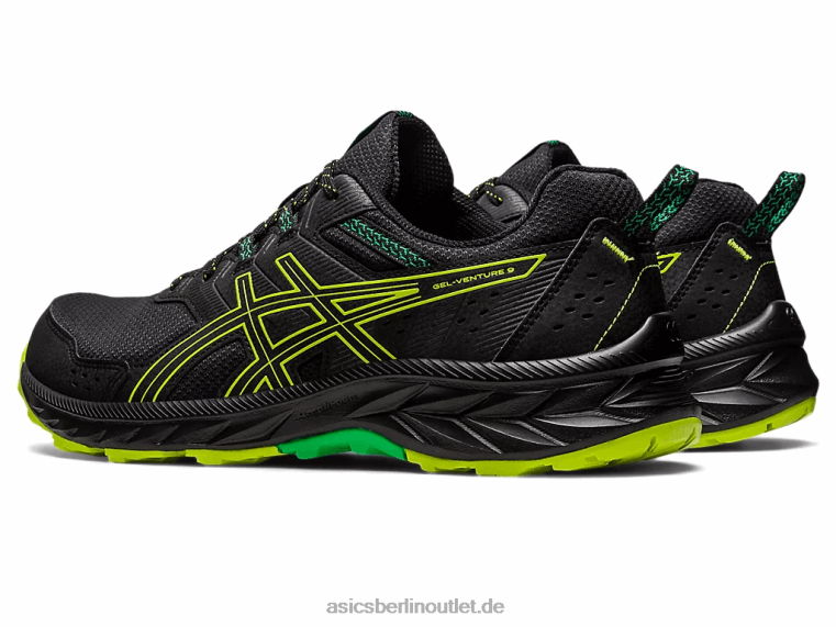 Gel-Venture 9 BL4N111Asics Schwarz/Limettenschale
