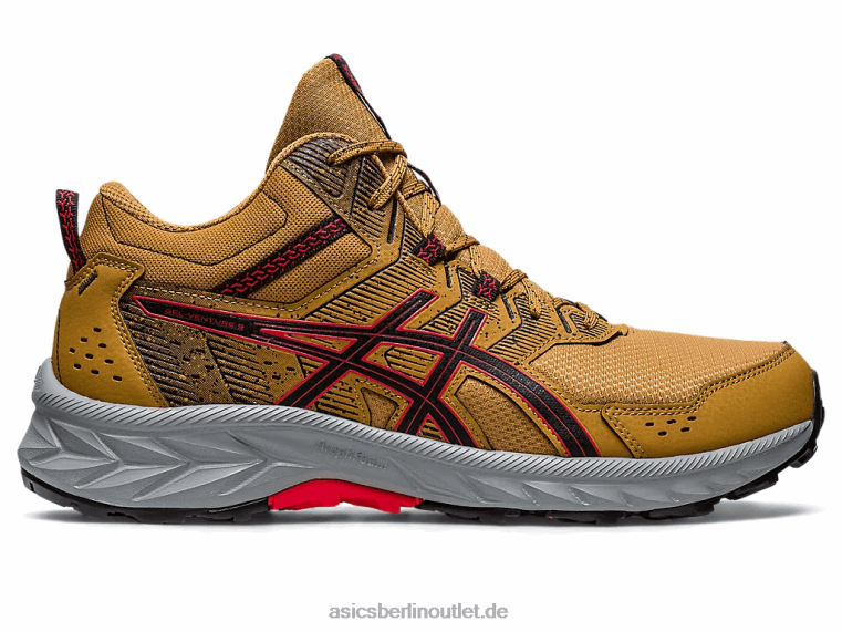 Gel-Venture 9 mt BL4N121Asics Tan Presidio/Electric Red