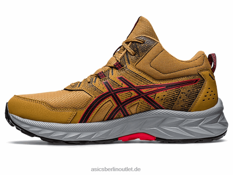 Gel-Venture 9 mt BL4N121Asics Tan Presidio/Electric Red