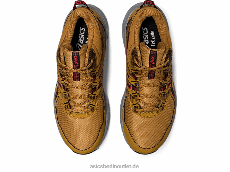 Gel-Venture 9 mt BL4N121Asics Tan Presidio/Electric Red