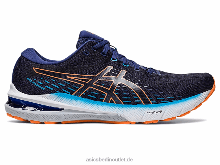 Gel-Verfolgung 8 breit BL4N386Asics Indigoblau/Sonnenpfirsich