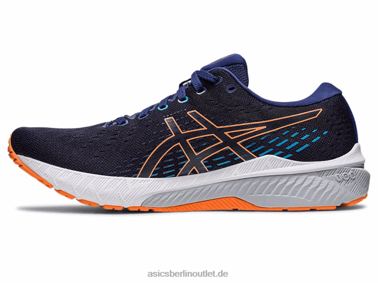 Gel-Verfolgung 8 breit BL4N386Asics Indigoblau/Sonnenpfirsich