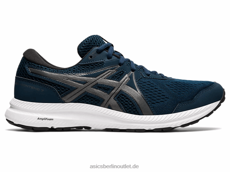 Gelgehalt 7 BL4N1849Asics Französisches Blau/Rotguss