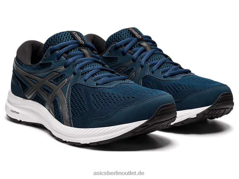 Gelgehalt 7 BL4N1849Asics Französisches Blau/Rotguss