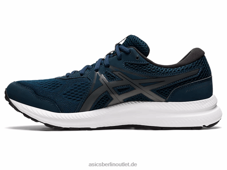 Gelgehalt 7 BL4N1849Asics Französisches Blau/Rotguss