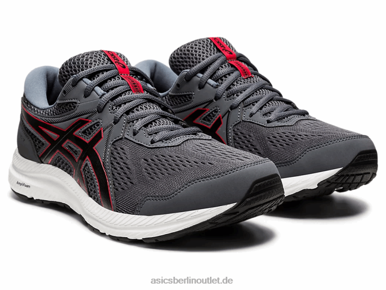Gelgehalt 7 BL4N1947Asics Trägergrau/klassisches Rot