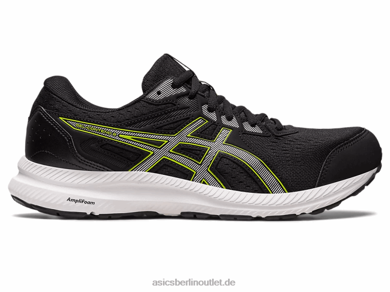 Gelgehalt 8 BL4N458Asics schwarz/reines Silber