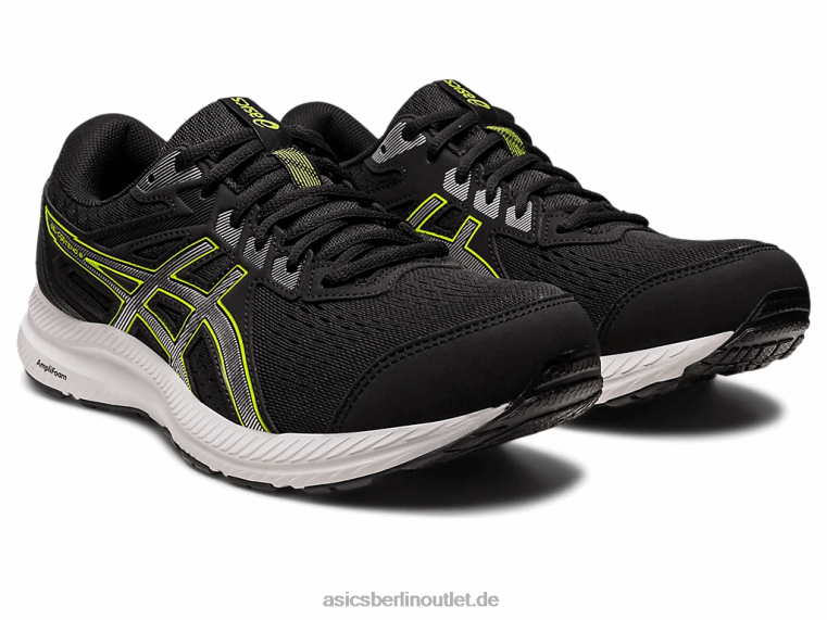 Gelgehalt 8 BL4N458Asics schwarz/reines Silber