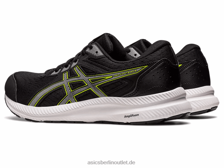 Gelgehalt 8 BL4N458Asics schwarz/reines Silber