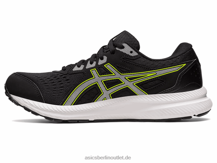 Gelgehalt 8 BL4N458Asics schwarz/reines Silber