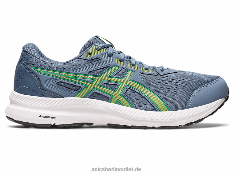 Gelgehalt 8 BL4N530Asics Stahlblau/Limettenschale