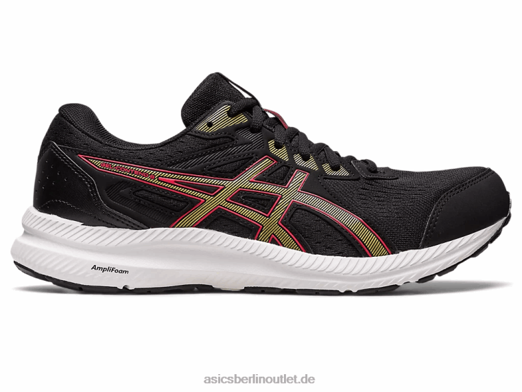 Gelgehalt 8 BL4N536Asics Schwarz-/Olivenöl
