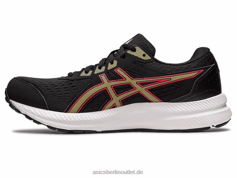 Gelgehalt 8 BL4N536Asics Schwarz-/Olivenöl