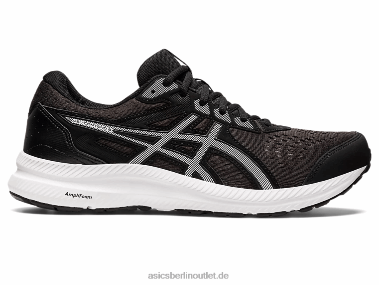 Gelgehalt 8 BL4N697Asics Schwarz-Weiss