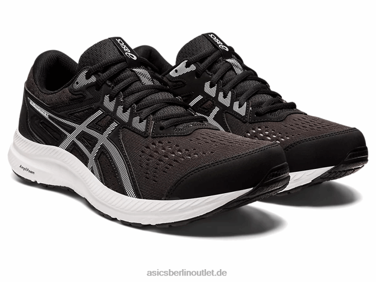 Gelgehalt 8 BL4N697Asics Schwarz-Weiss