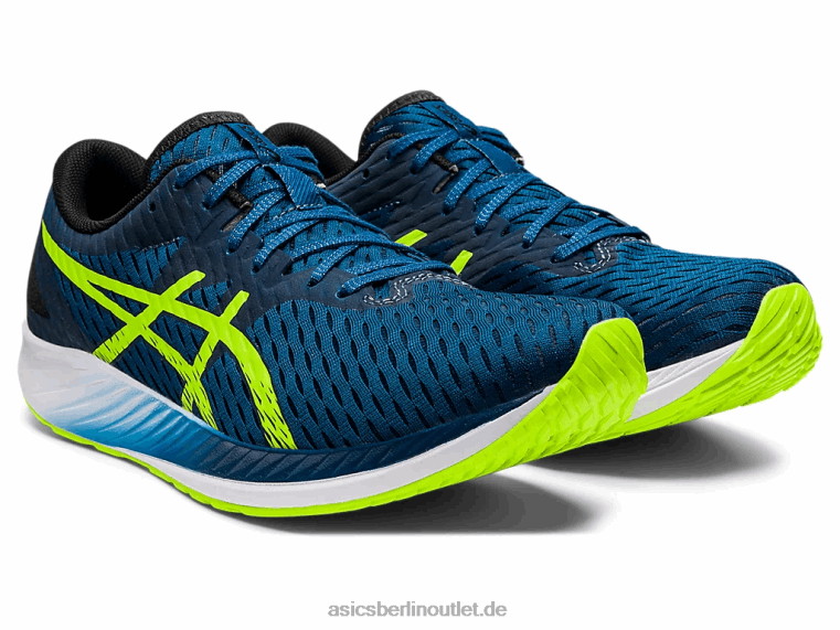 Hypergeschwindigkeit BL4N1455Asics Makoblau/Hazardgrün