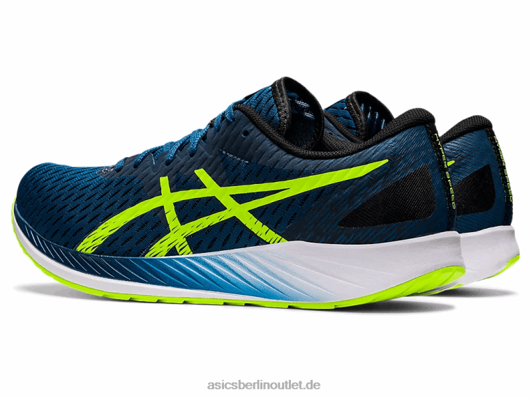 Hypergeschwindigkeit BL4N1455Asics Makoblau/Hazardgrün