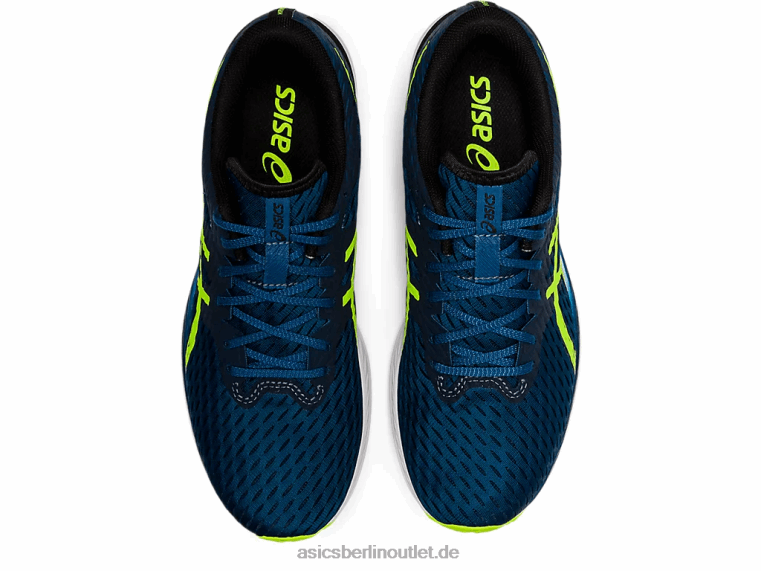 Hypergeschwindigkeit BL4N1455Asics Makoblau/Hazardgrün