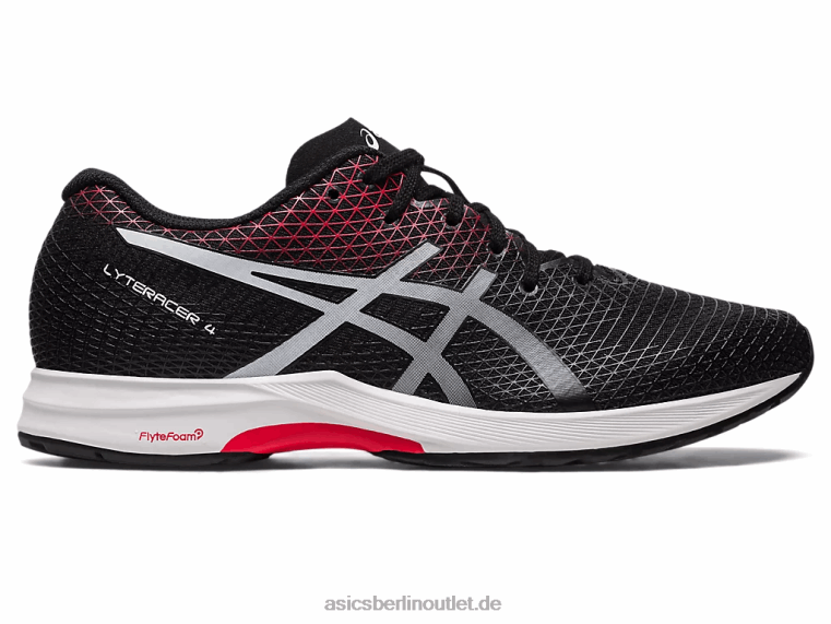 Lyteracer 4 BL4N106Asics Schwarz/klassisches Rot