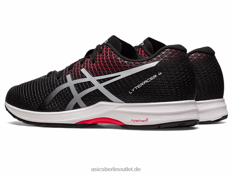 Lyteracer 4 BL4N106Asics Schwarz/klassisches Rot