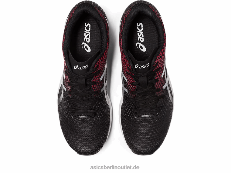 Lyteracer 4 BL4N106Asics Schwarz/klassisches Rot