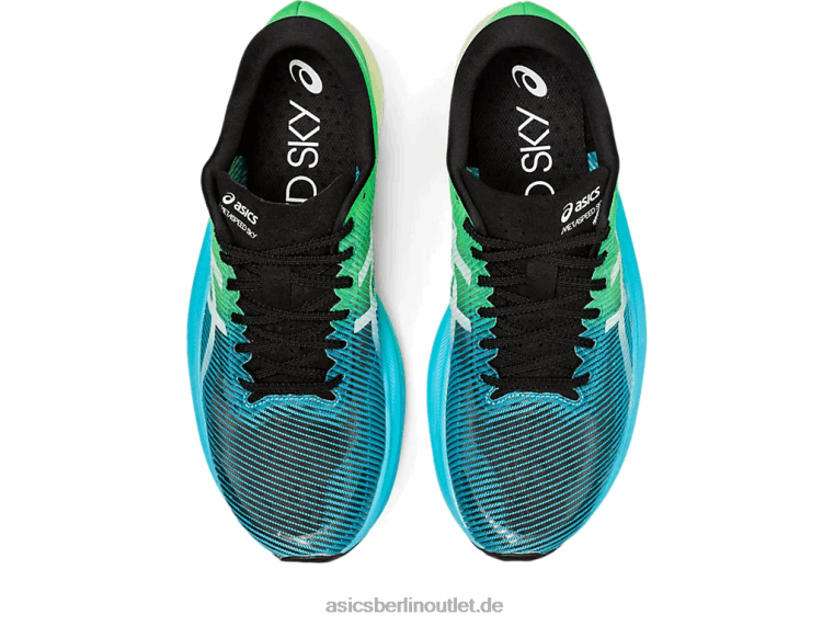 Metaspeed Sky+ BL4N877Asics schwarz/neues Blatt