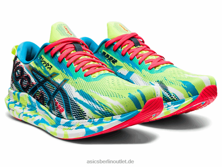 Noosa Tri 13 BL4N1908Asics Gefahr grün/digitales Aqua