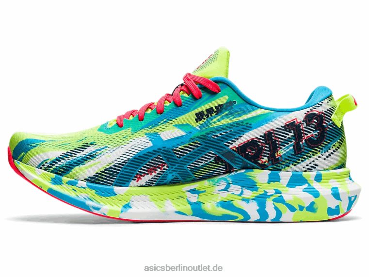 Noosa Tri 13 BL4N1908Asics Gefahr grün/digitales Aqua