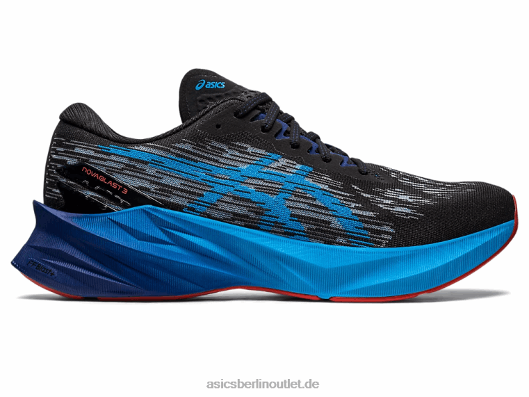 Novablast 3 BL4N377Asics Schwarz/Inselblau