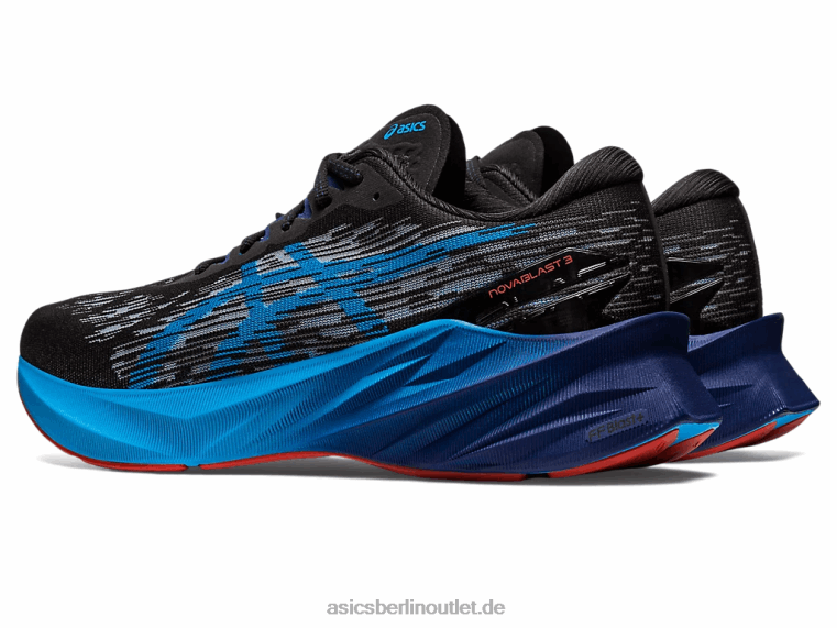Novablast 3 BL4N377Asics Schwarz/Inselblau