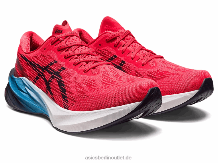 Novablast 3 BL4N396Asics elektrisches Rot/Mitternacht