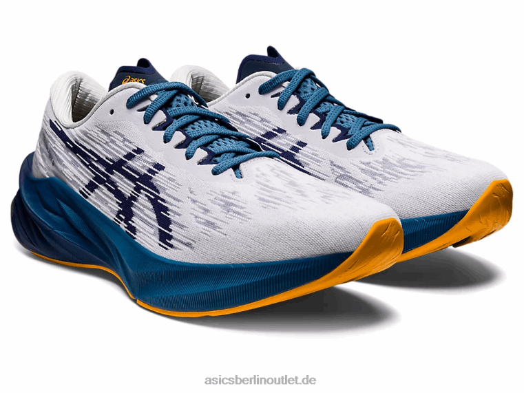 Novablast 3 BL4N925Asics weiß/tiefer Ozean