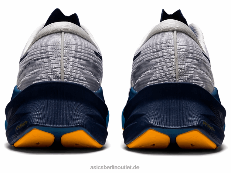 Novablast 3 BL4N925Asics weiß/tiefer Ozean