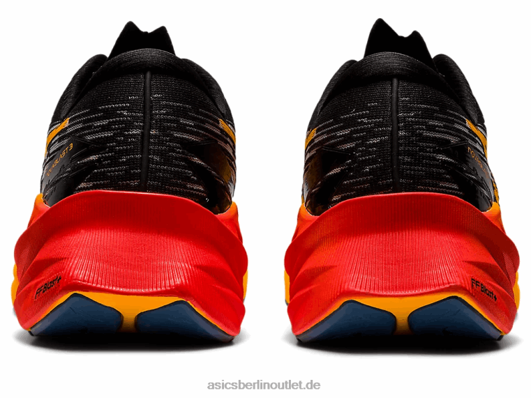 Novablast 3 BL4N939Asics schwarz/bernsteinfarben