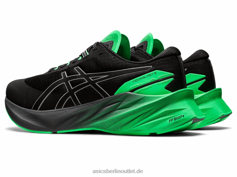 Novablast 3 Lite-Show BL4N739Asics schwarz/neues Blatt