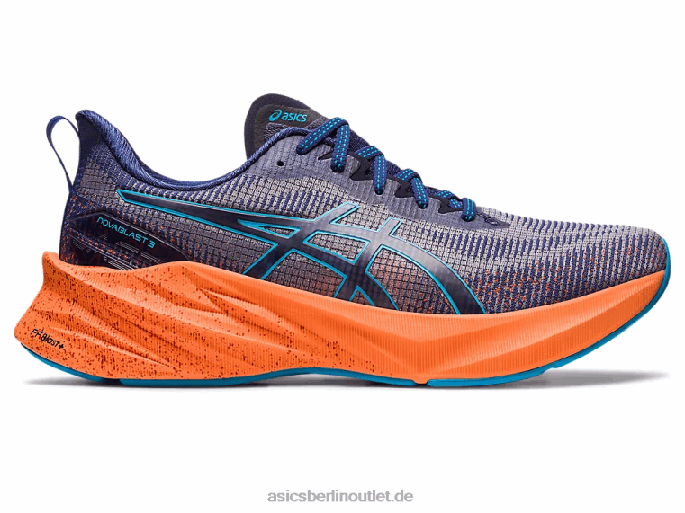 Novablast 3 le BL4N217Asics Indigoblau/Inselblau