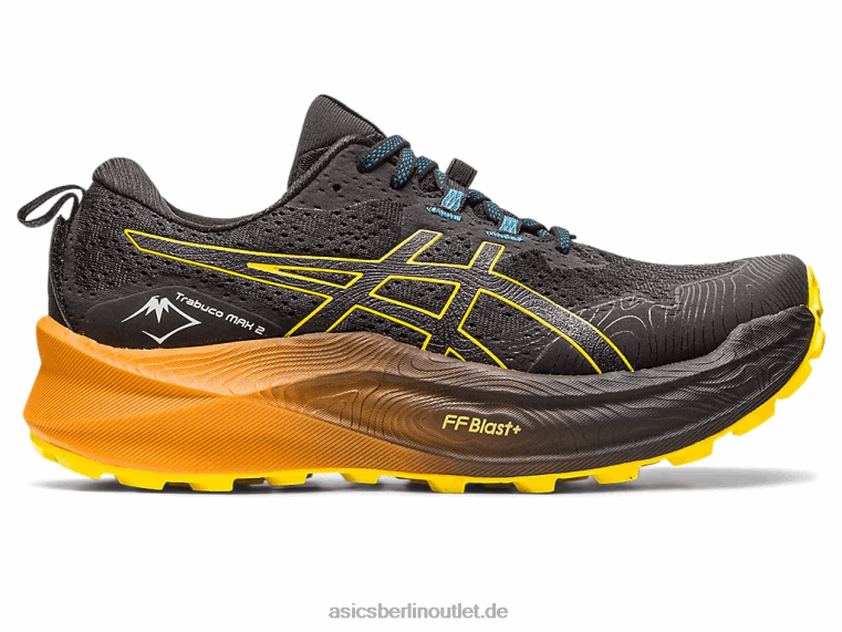 Trabuco Max 2 BL4N188Asics schwarz/goldgelb