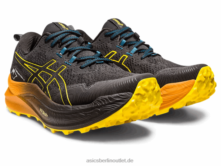 Trabuco Max 2 BL4N188Asics schwarz/goldgelb