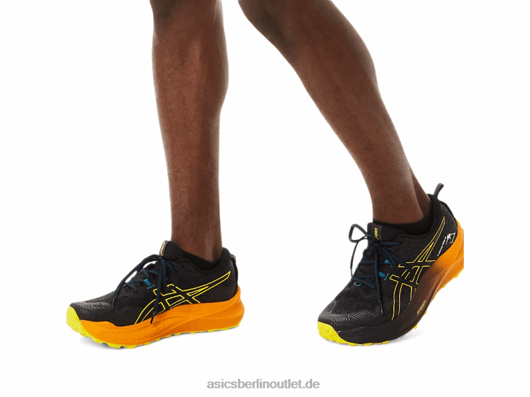 Trabuco Max 2 BL4N188Asics schwarz/goldgelb