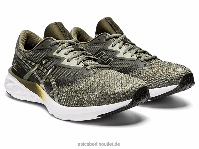 Zünder BL4N1578Asics olivfarbenes Canvas/Schwarz